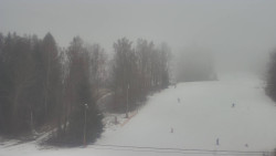 Dojezd hlavní sjezdovky