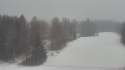 Dojezd hlavní sjezdovky