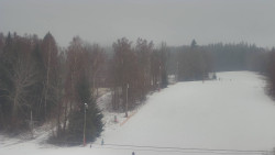 Dojezd hlavní sjezdovky