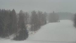 Dojezd hlavní sjezdovky