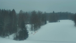 Dojezd hlavní sjezdovky