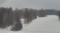 Dojezd hlavní sjezdovky