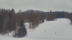 Dojezd hlavní sjezdovky