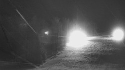 Dojezd hlavní sjezdovky