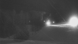 Dojezd hlavní sjezdovky