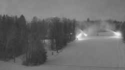 Dojezd hlavní sjezdovky