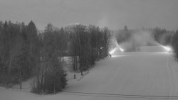 Dojezd hlavní sjezdovky