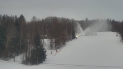 Dojezd hlavní sjezdovky