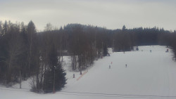 Dojezd hlavní sjezdovky