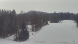 Dojezd hlavní sjezdovky