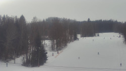 Dojezd hlavní sjezdovky