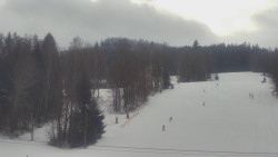 Dojezd hlavní sjezdovky