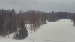 Dojezd hlavní sjezdovky