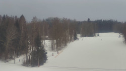 Dojezd hlavní sjezdovky