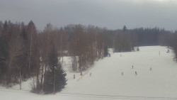 Dojezd hlavní sjezdovky