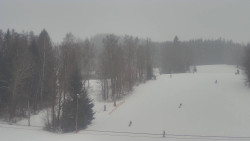 Dojezd hlavní sjezdovky