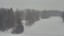 Dojezd hlavní sjezdovky