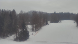 Dojezd hlavní sjezdovky