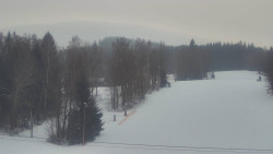 Dojezd hlavní sjezdovky