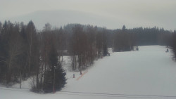 Dojezd hlavní sjezdovky