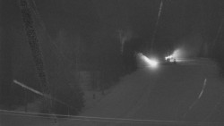 Dojezd hlavní sjezdovky