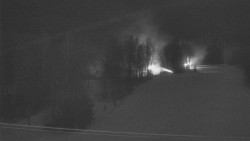 Dojezd hlavní sjezdovky