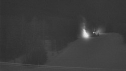 Dojezd hlavní sjezdovky