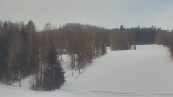 Dojezd hlavní sjezdovky