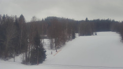 Dojezd hlavní sjezdovky