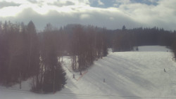 Dojezd hlavní sjezdovky