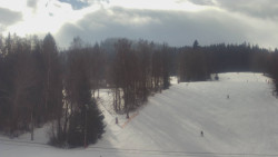 Dojezd hlavní sjezdovky