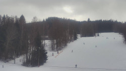 Dojezd hlavní sjezdovky