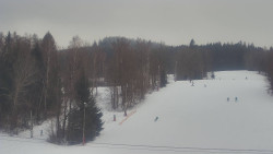 Dojezd hlavní sjezdovky