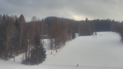 Dojezd hlavní sjezdovky