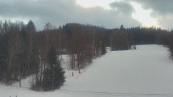 Dojezd hlavní sjezdovky