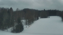 Dojezd hlavní sjezdovky