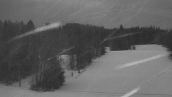 Dojezd hlavní sjezdovky