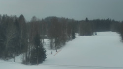 Dojezd hlavní sjezdovky