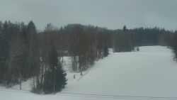 Dojezd hlavní sjezdovky