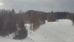 Dojezd hlavní sjezdovky