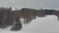 Dojezd hlavní sjezdovky