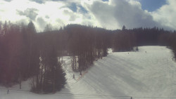 Dojezd hlavní sjezdovky