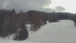 Dojezd hlavní sjezdovky