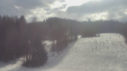 Dojezd hlavní sjezdovky