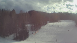 Dojezd hlavní sjezdovky