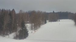 Dojezd hlavní sjezdovky