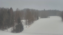 Dojezd hlavní sjezdovky