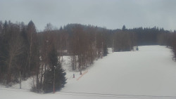 Dojezd hlavní sjezdovky