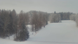 Dojezd hlavní sjezdovky