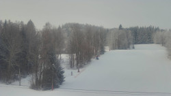 Dojezd hlavní sjezdovky